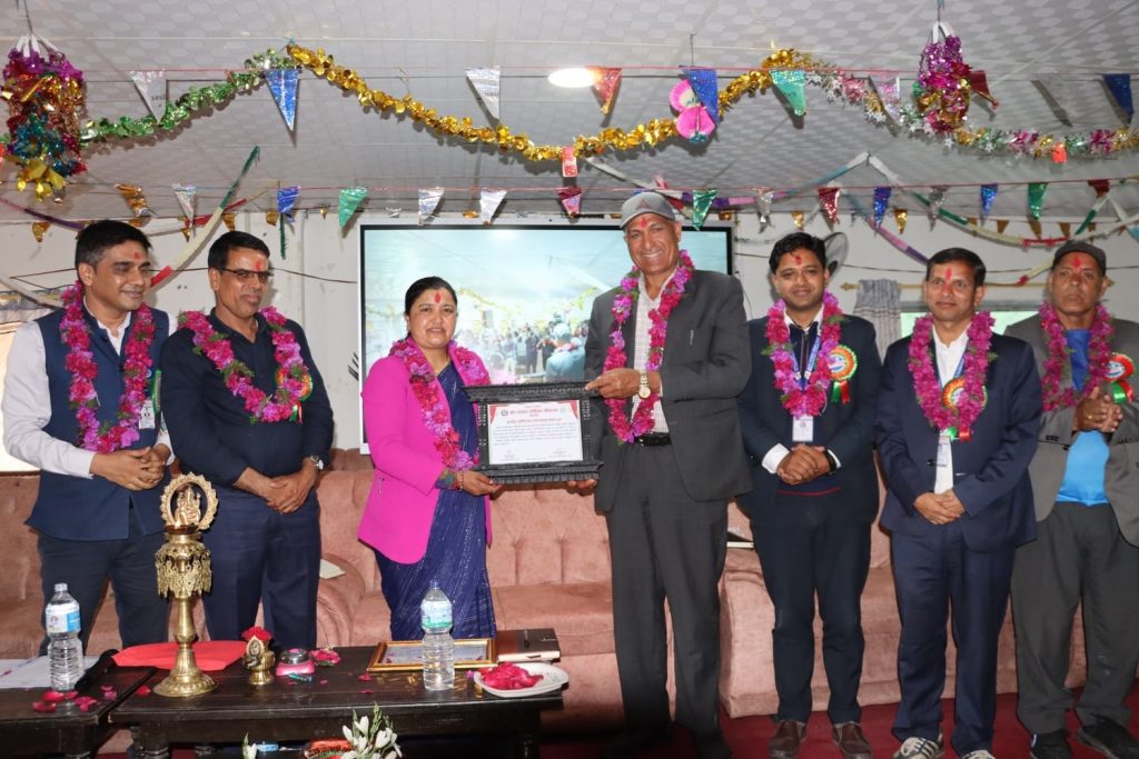 रघुगंगा गाउँपालिका पूर्णखोप सुनिश्चितता एवं दिगोपना पालिका घोषित