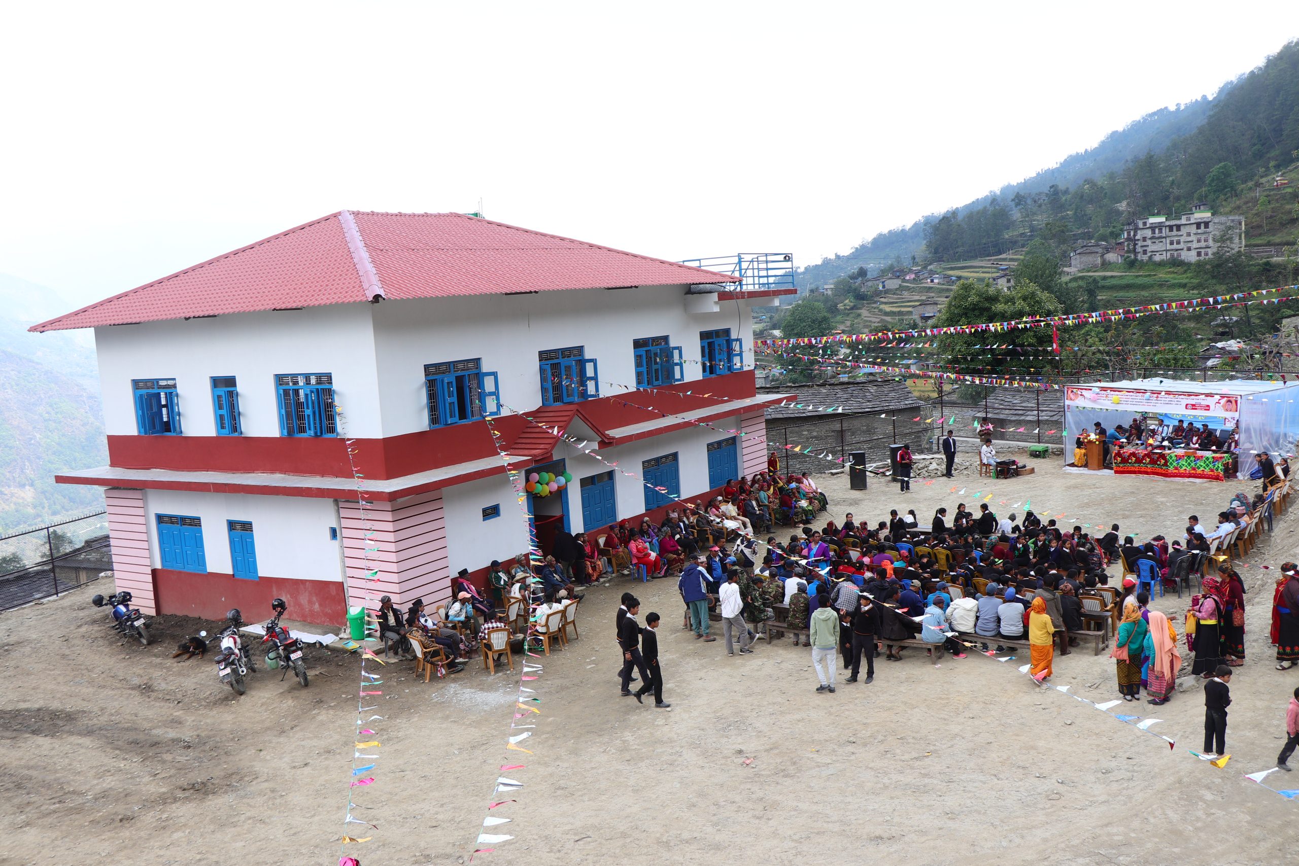 झिँ मा नवनिर्मित वडा कार्यालय भवन उद्घाटन