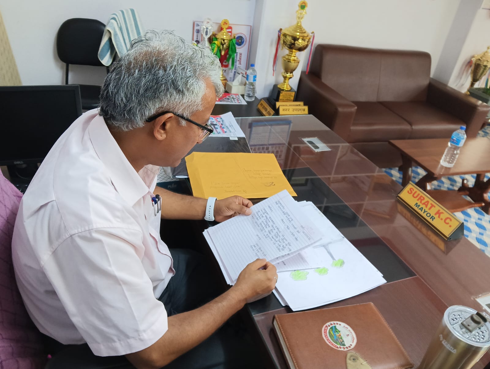 विद्यार्थीबाट विद्यालय सुधारको पहलः  पठाए नगर प्रमुखलाई चिठी