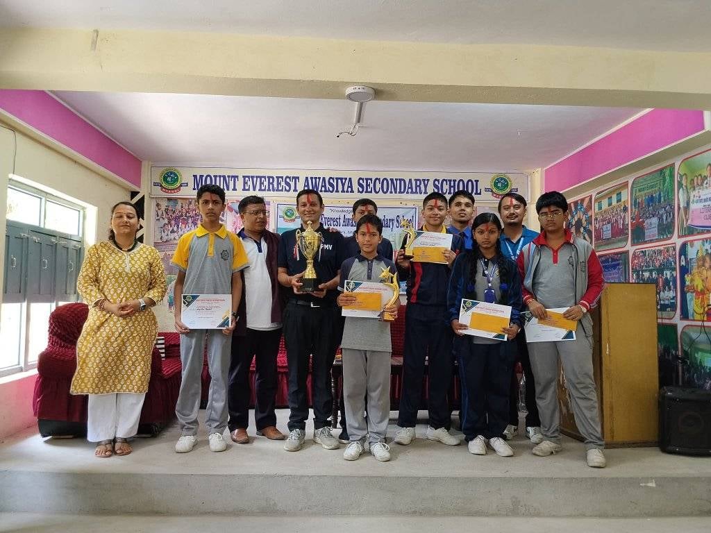 माउन्ट जिके ओलम्पियाड प्रतियोगितामा प्रकाश माविका प्रशिस रिजाल प्रथम