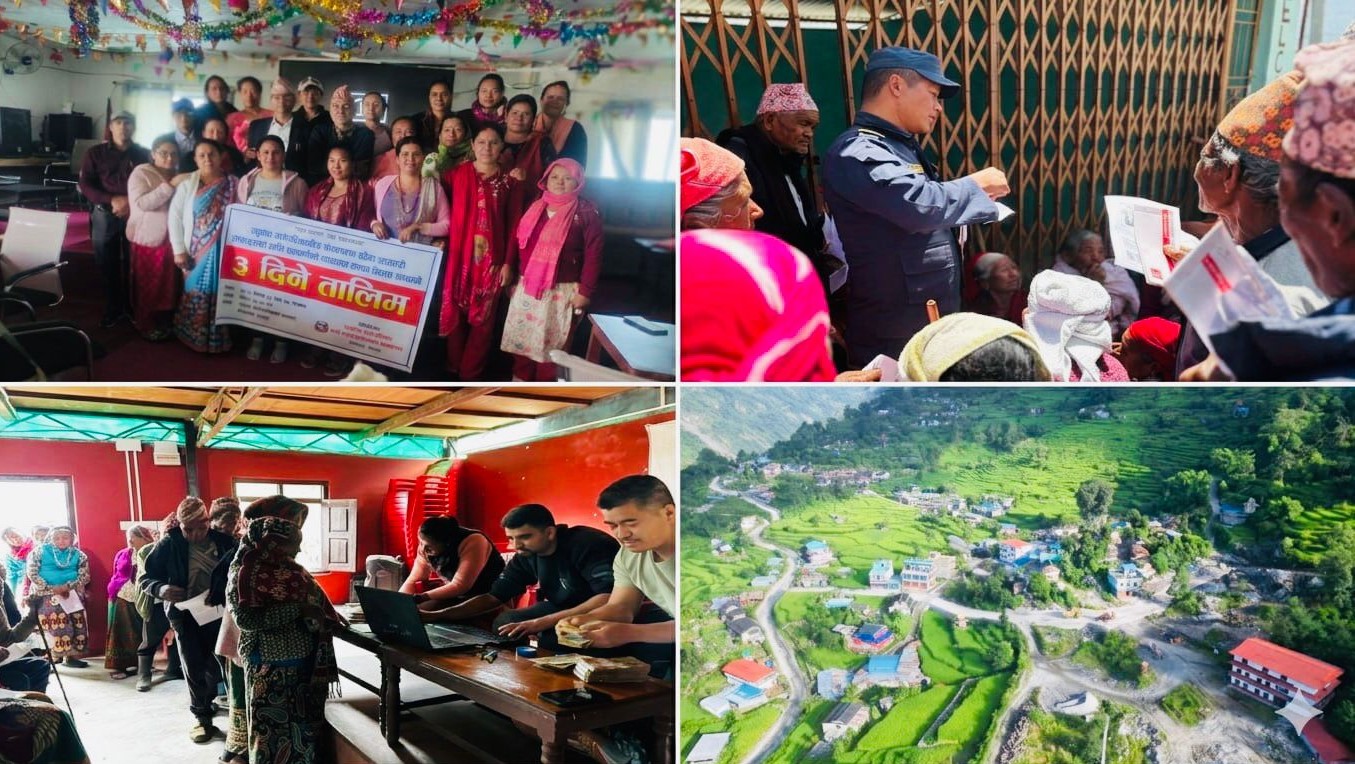 गाउँमा नै पुग्ने भत्ताले ज्येष्ठ नागरिकलाई सहजः समुदायलाई सहकारीमा जोड्दै रघुगंगा