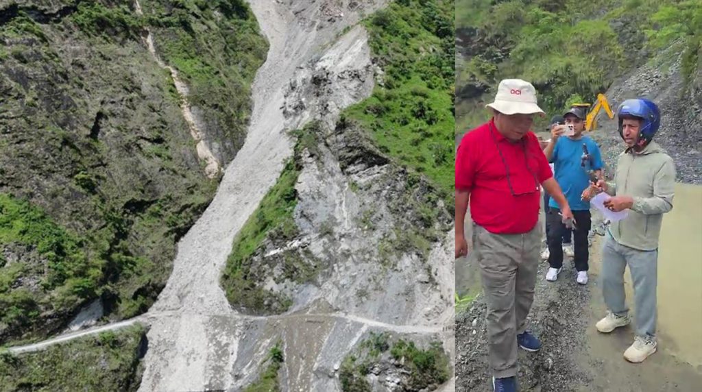 फापरखेत पहिरोको दीर्घकालीन समाधानका लागि एक वर्षभित्र बेलिब्रिज बन्ने मन्त्री पुनको भनाई
