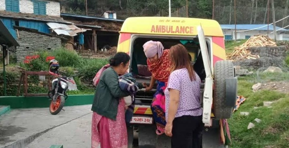जलजलाको एम्बुलेन्स सेवाबाट एक वर्षमा ५४० जना लाभान्वित